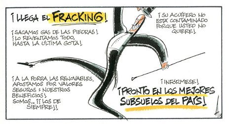 El fracking, qué horror!